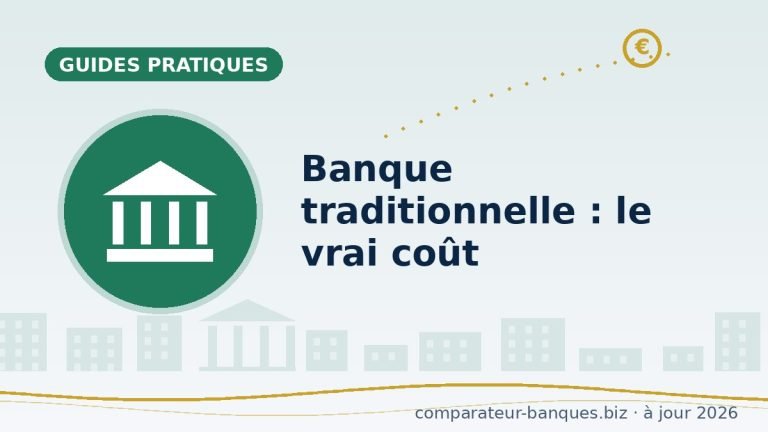 Banque traditionnelle : combien vous coûte-t-elle vraiment ?